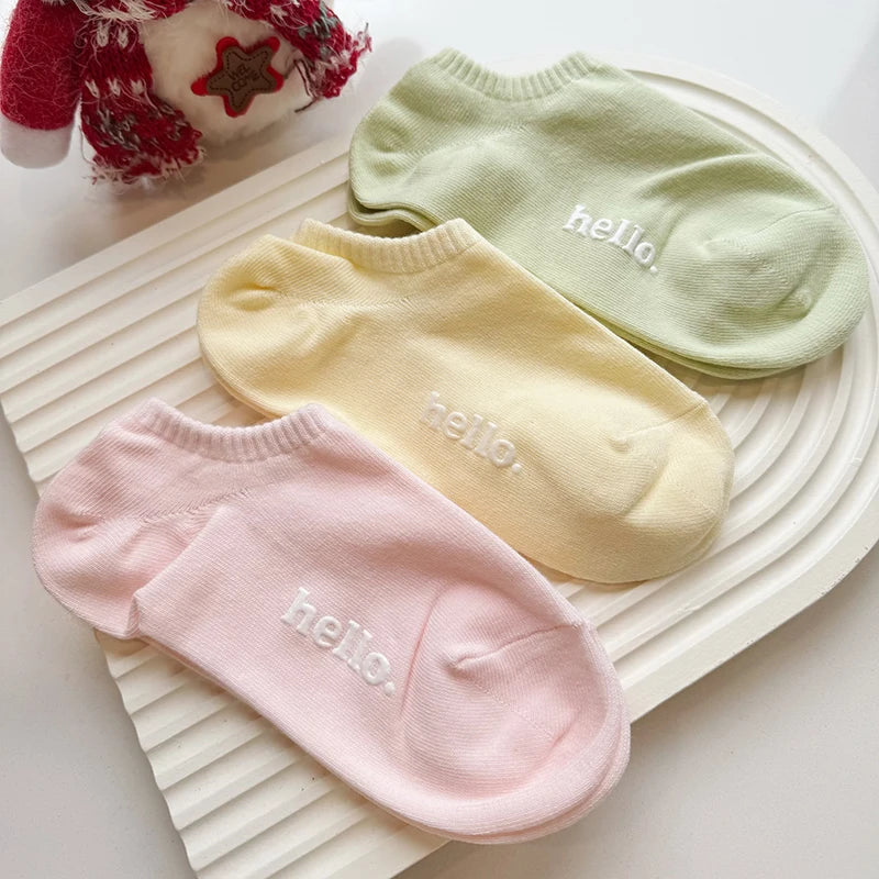 Hello Sunshine – Pastel Sock Set